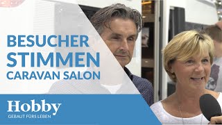 BesucherStimmen auf dem Caravan Salon 2018 [upl. by Catarina471]