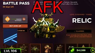 How to AFK grind 50k Gold and 20k Battlepass XP Everyday  TDX [upl. by Henleigh]