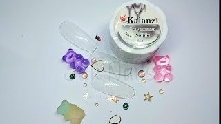 Pegamento Sólido Kalanzi 🌟🤯  Aplicación de Uñas Express ⏰ bajo tiempo 🚨  Reseña 📢 [upl. by Edac908]