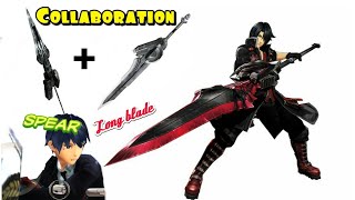 Charge spear with long blade skill God Eater Online [upl. by Fidellia]