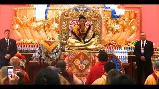 Part 3  HH Kyabje Trijang Rinpoche at Gaden KhachoeShing Monastery [upl. by Mathew]