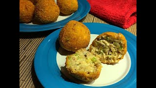 Turkey Croquettes Recipe 🦃 • Tasty Turkey Leftover Dish 🤩  Episode 461 [upl. by Kentigera74]