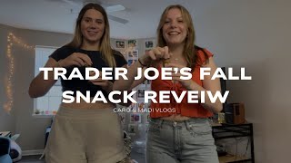 Trader Joes Fall Snack Taste Test [upl. by Akissej]