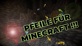 PFEILE FÜR MINECRAFT shorts minecraft minecraftmods [upl. by Attennek]