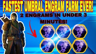 BEST UMBRAL ENGRAM FARM  Destiny 2 [upl. by Birgit]