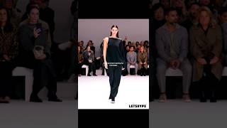 Vittoria Ceretti for Courreges vittoriaceretti courreges model runway fashionweek catwalk [upl. by Nelli]