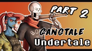 Speedpaint Undertale  Gangtale Part 2 [upl. by Ahselat]