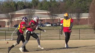 Shrine Bowl Report Derion Kendrick Practice Highlights [upl. by Adialeda384]