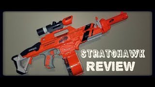 Honest Review Nerf Accustrike Stratohawk Rapidstrike Reskin [upl. by Asilak603]