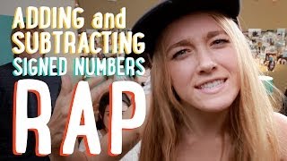 BONUS Math Rap  Adding and Subtracting Signed Numbers  PBSMathClub [upl. by Grosz]