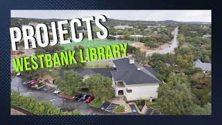 Westbank Community Library in ATX gets a new roof [upl. by Iasi]