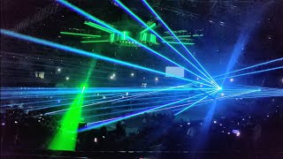 Beautiful Stunning Laser Light Show at Pro Kabaddi 2024 Finals Puneri Paltans vs Haryana Steelers [upl. by Shanahan852]