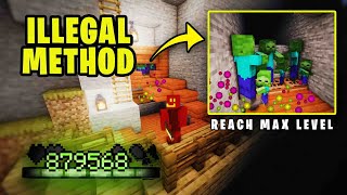 BUILD BEST XP FARM MINECRAFT 120 BEST XP FARM IN MINECRAFT JAVA BEDROCK 120 LEVEL UP FAST XP FARM [upl. by Finah]