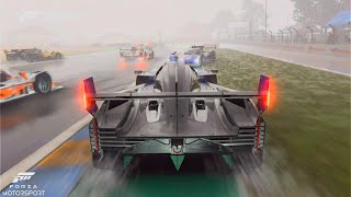 Forza Motorsport  Cadillac VSeries R LMH 23  Le Mans De La Sarthe quotRainstorm Chaos XSX 4K [upl. by Akinet]