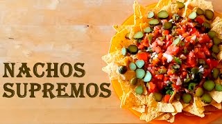 NACHOS SUPREMOS 0 MATERIA GRASA ¿Cómo prepararlos [upl. by Nyl]