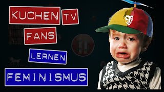 Ich bringe KuchenTv Fans FEMINISMUS bei feat Mitreden amp Gender pay gap [upl. by Mosora821]