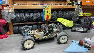 NITRO RC BUGGY  MUGEN MBX5  CARB SWAP  Part 1 [upl. by Ailhad123]