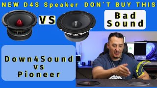 Best 65 Speaker for bass Pioneer TSM650PRO 634quot PRO VS Down4sound USCMR654 [upl. by Cooperstein]