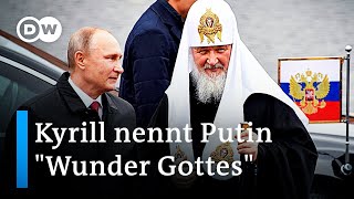 Orthodoxe Kirche und Militär in Russland  Patriarch Kyrill unterstützt Putin  DW Nachrichten [upl. by Anirav]