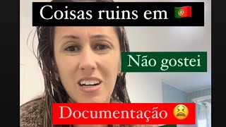 O que não gosto em Portugal dificuldades  documentação niss [upl. by Niram]