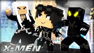 Minecraft WHOS YOUR FAMILY  O BEBÊ DO PANTERA NEGRA E DA TEMPESTADE FICOU LOUCO  XMen [upl. by Anjela]