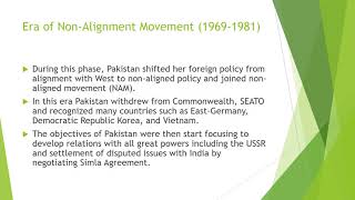 Foreign Policy of Pakistan Part 3 [upl. by Suehtomit]