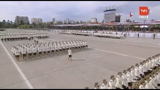 Parada Militar 2019 Escuela de Carabineros de Chile [upl. by Urbannal]