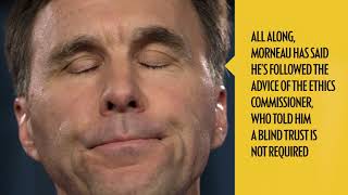 Bill Morneau’s conflict of interest controversy [upl. by Kuebbing224]