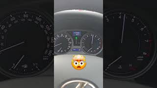 Lexus Is250 Rev counter flash shortvideo [upl. by Kienan]