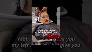 Caroline wants a gay barbershorts viralvideo shortsvideo [upl. by Anaimad]