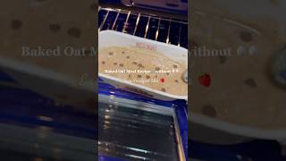 Baked oatmeal without egg recipe viralvideo food oatmealrecipes shortvideo trendingshorts fyp [upl. by Guthrey]