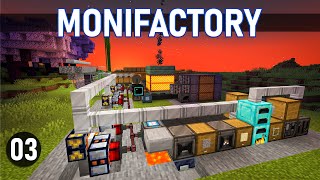 Monifactory Ep3  Pulsating Prediction Matrix amp MV Circuits Modded Minecraft [upl. by Yr]