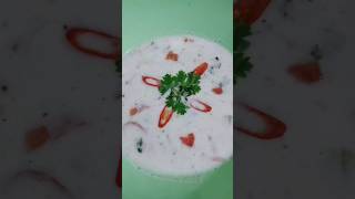 Raita recipe by flavor fusion youtubeshorts cooking food viralshort [upl. by Aylmar870]