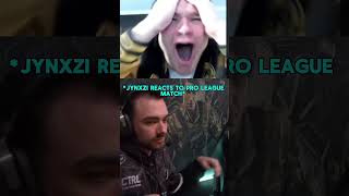 Jynxzi reacts to pro league match🏆🐐 jynxzi jynxziclips jynxzireacts rainbowsixsiege r6s fyp [upl. by Niajneb]