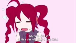 Kasane Teto quotSaucy Girlquot English subtitles 重音テト ソースィーガール [upl. by Chloris]