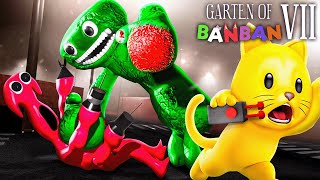 I BEAT Garten Of Banban 7 FULL GAME ENDING [upl. by Pooi]