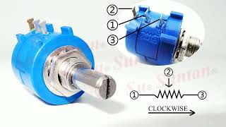 SUNTAN Precision Multiturn Wirewound Potentiometer  TSR3590 for finetuning equipment [upl. by Arinay]