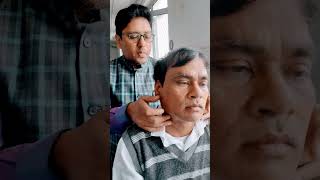 PALPATION OF LYMPH NODEbums doctor hospital college lucknow learning lucknow shorts ayush [upl. by Tahp957]