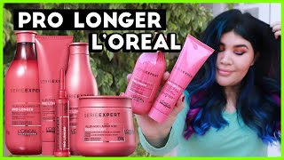 🌸PRO LONGER LOREAL Preenchedor de pontas finas [upl. by Ekram]