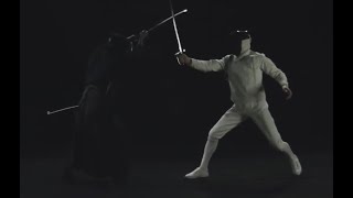 Pertarungan Pedang Antara Kendo VS Anggar Samurai Swordsman VS Fencing Warrior Katana VS Sabre [upl. by Encratia204]