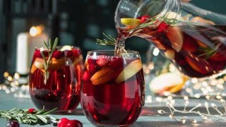 ¿Cómo preparar CLERICOT  Deliciosa bebida a base de VINO🍷 saboresvintage [upl. by Havot939]