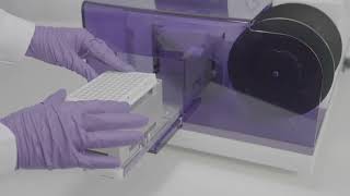 A pattern sealer for microplates  the Azenta Automated Individual Access Heat Sealer [upl. by Shiau]