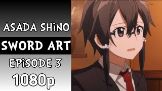 asada shino  Sword art online  Gun gale online season 2 clip  no sub   raw  episode 3 1080p [upl. by Nimocks]