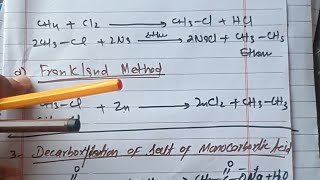 General method for preparation of Alkane in detail with short tricks  Lec 2 [upl. by Castra570]