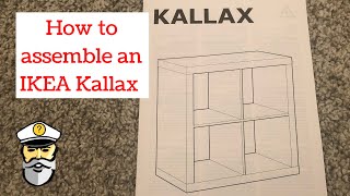 Assembling an Ikea Kallax [upl. by Heim291]