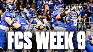 FCS Football Week 9 Recap  South Dakota State amp Rhode Island Earn Big Wins [upl. by Marchal691]