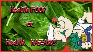 Are these quothealth foodsquot KILLING US slowly  Plant Toxins Oxalate [upl. by Irahs809]