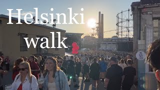 Festival Walk in Helsinki  Explore the Vibrant Culture of Finland [upl. by Eirehc]