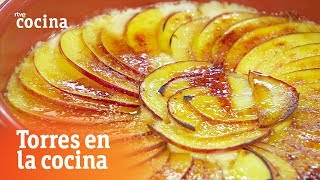 Crema de melocotón  Torres en la Cocina  RTVE Cocina [upl. by Nwahsal721]