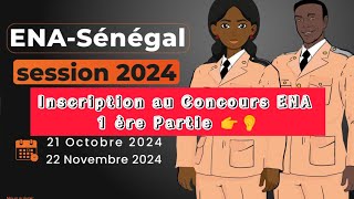 Comment sinscrire au concours ENA Session 2024 Partie 1 [upl. by Daniel]